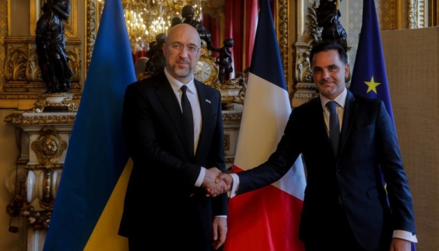 Shmyhal discusses investment prospects with French business representatives in Paris Shmyhal discusses investment prospects with French business representatives in Paris