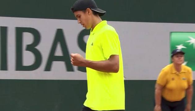 Микита Білозерцев - у третьому раунді юніорського Ролан Гаррос