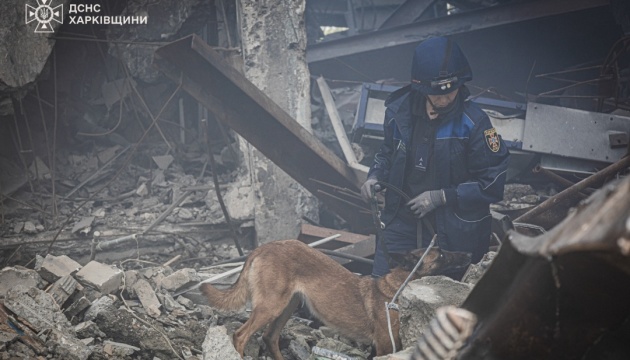 Kharkiv strike: body found under factory rubble, five still missing Kharkiv strike: body found under factory rubble, five still missing