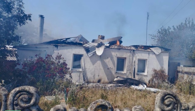 Russian artillery shells Kupiansk district, one person wounded Russian artillery shells Kupiansk district, one person wounded