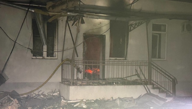 Maternity hospital damaged in drone attack on Odesa Maternity hospital damaged in drone attack on Odesa