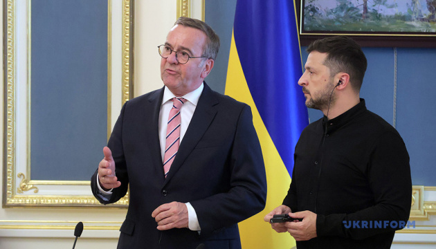 Wsparcie Niemiec dla Ukrainy w tym roku może wynieść 9 mld euro - Pistorius Wsparcie Niemiec dla Ukrainy w tym roku może wynieść 9 mld euro - Pistorius