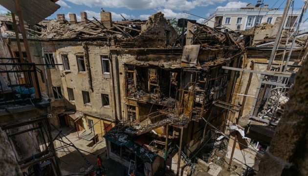 В Одесі ворожим ударом найбільше пошкоджені будинки в історичному центрі