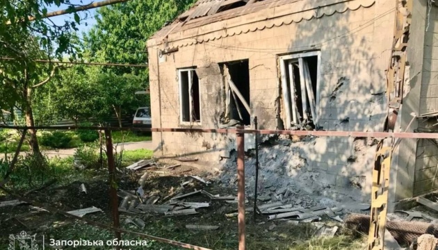 Росіяни за добу 410 разів били по Запорізькій області, є поранений Росіяни за добу 410 разів били по Запорізькій області, є поранений