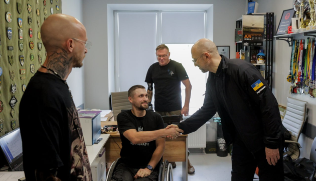 Шмигаль відвідав центр Superhumans у Львові Шмигаль відвідав центр Superhumans у Львові