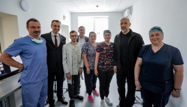Шмигаль відвідав Львівський обласний госпіталь ветеранів війн та репресованих Шмигаль відвідав Львівський обласний госпіталь ветеранів війн та репресованих