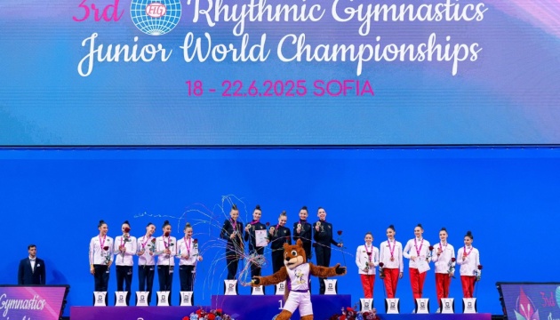 Українські грації вперше здобули «золото» на юніорському ЧС з художньої гімнастики Українські грації вперше здобули «золото» на юніорському ЧС з художньої гімнастики