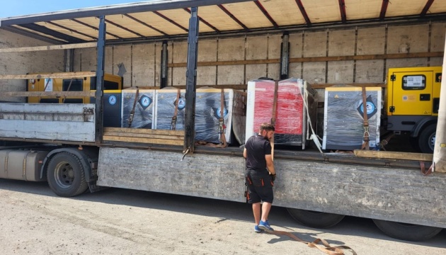 Odbudowa sektora energetycznego: w ciągu tygodnia 18 firm otrzymało pomoc humanitarną Odbudowa sektora energetycznego: w ciągu tygodnia 18 firm otrzymało pomoc humanitarną