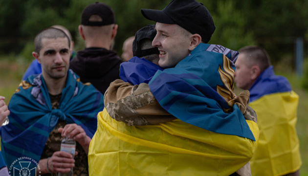 СБУ показала ексклюзивні кадри з обміну полоненими