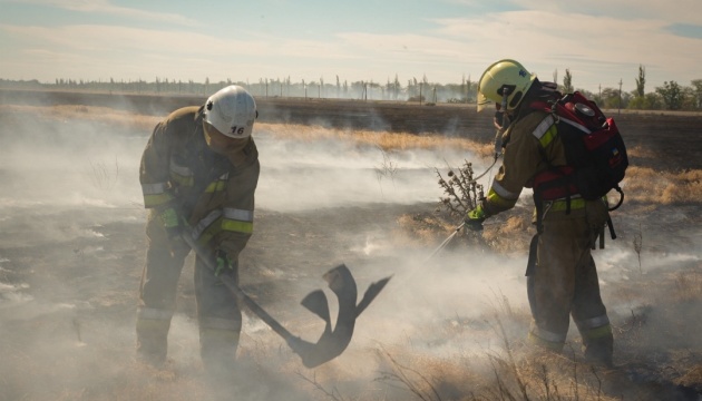 На Миколаївщині ліквідували масштабну пожежу, що перекинулася на приватний сектор На Миколаївщині ліквідували масштабну пожежу, що перекинулася на приватний сектор