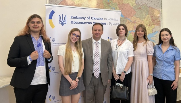 Посол в Румунії зустрівся з українськими студентами, що навчаються в Бухаресті