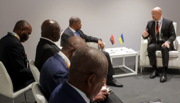 Шмигаль і президент Анголи обговорили спільний санкційний тиск на Росію