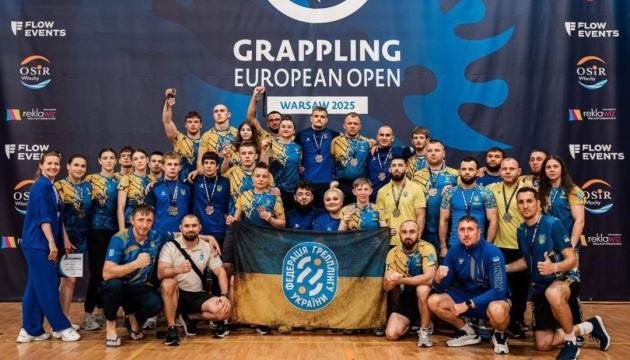 Збірна України виграла Євро-2025 з грепплінгу
