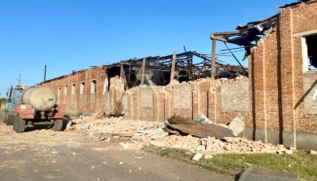 Enemy shelling damages agricultural enterprise equipment in Zaporizhzhia Enemy shelling damages agricultural enterprise equipment in Zaporizhzhia