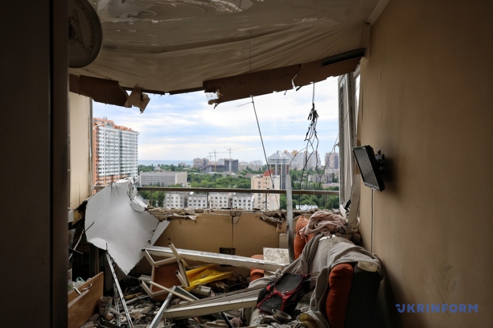 Russische Föderation greift Odesa mit „Shaheds“ an / Foto: Nina Ljaschonok, Ukrinform 