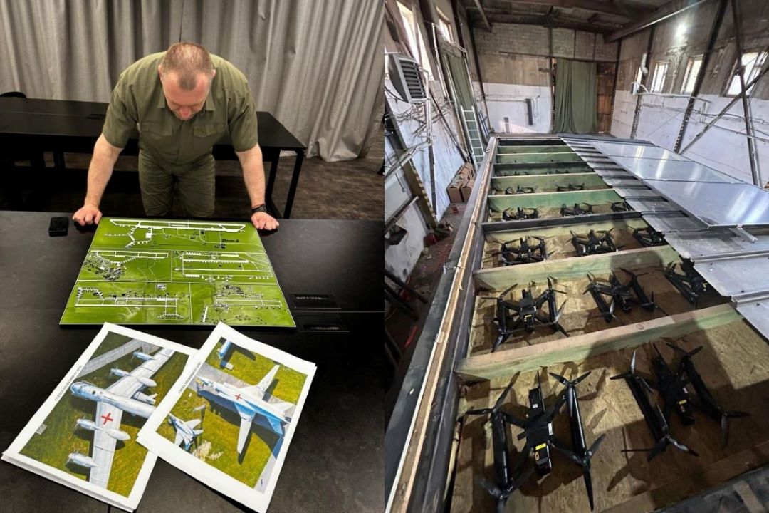 Василь Малюк над планом операції Фотоколаж з відкритих джерел
