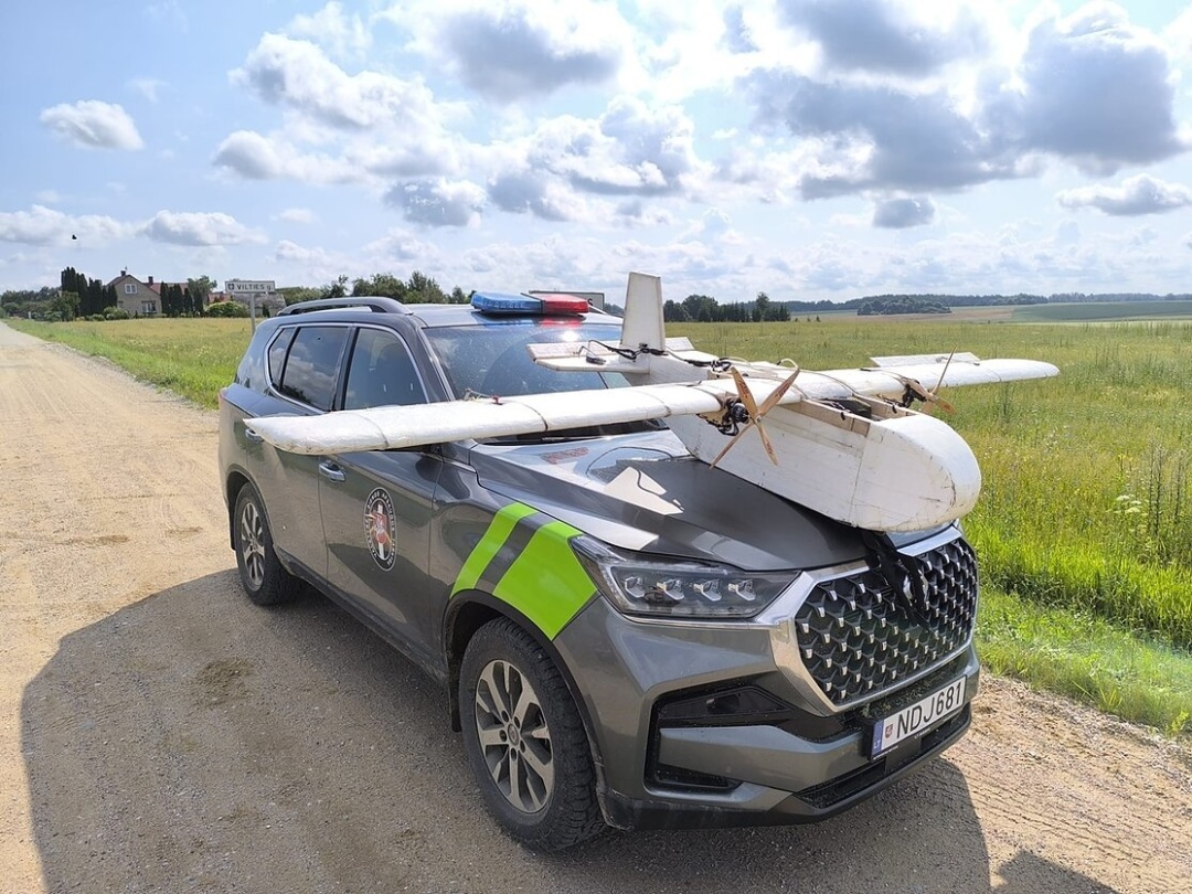 У Литві знешкодили дрон, який прилетів із Білорусі