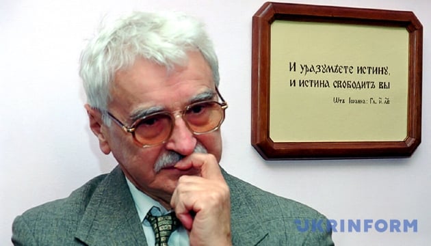Український дисидент, шістдесятник Євген Сверстюк. Фото: Укрінформ.