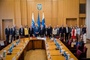 Sybiha meets with delegation of OSCE ambassadors 