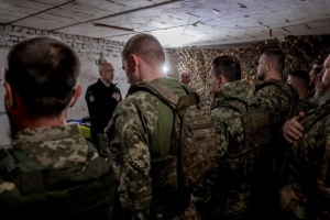 PM Shmyhal honors 'Edelweiss' brigade soldiers during visit to Donetsk region 