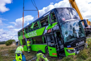 Four Ukrainians injured in bus accident in Germany – MFA