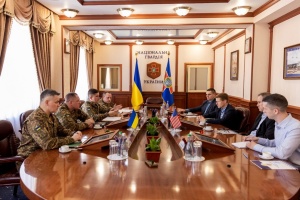 Pivnenko, US general discuss boosting Ukraine's National Guard