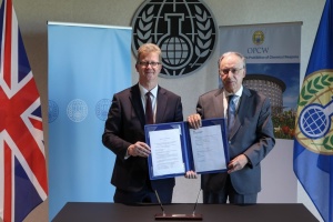 UK contributes GBP 400,000 to support OPCW activities in Ukraine