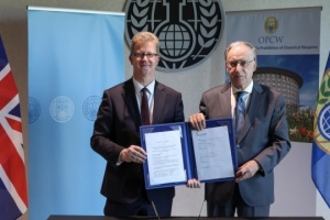 El Reino Unido aporta 400.000 libras esterlinas para apoyar las actividades de la OPAQ en Ucrania