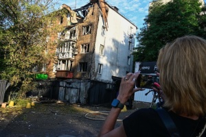 Injury toll from Russian drone and missile attack on Kyiv rises to 16