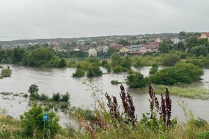 Heavy rains flood Lviv, risk of overflow in three districts