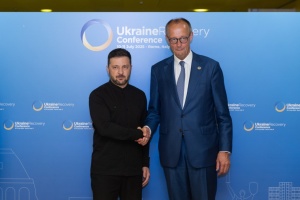 Зеленський і Мерц обговорили збільшення інвестицій у виробництво дронів