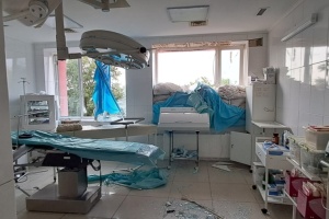Last night in Kharkiv region, Russian troops damaged maternity hospital, dental clinic, and hospital
