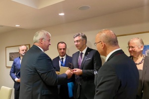 Сибіга та прем’єр Хорватії обговорили у Дубровнику підтримку України