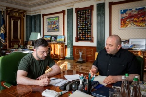 Zelensky announces changes in state institutions following meeting with Defense Minister