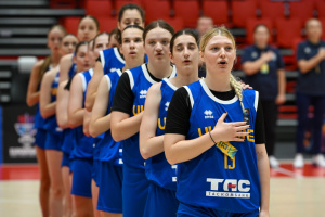 Українські баскетболістки поступилися Данії і завершили Євро-2025 (U18) 16-ми