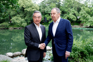 Chinese and Russian Foreign Ministers meet for the second time in three days