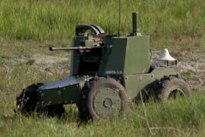 DIU shows ground robot “Liut” destroying enemy targets in Sumy region