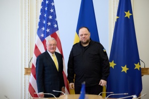 Стефанчук і Келлог обговорили військову допомогу Україні та санкційну політику