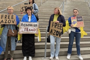 March held in Denmark in support of Ukrainian prisoners of war