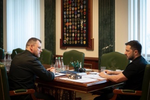 Зеленський заслухав доповідь Клименка про роботу підрозділів Нацгвардії на фронті