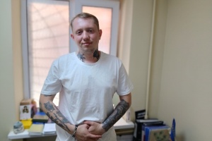 Прикордонник Дмитро Водолага: Після повернення з полону найбільше захотілося сигарету і цукерку