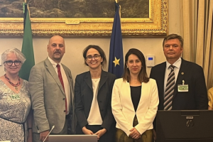 Делегація Світового конгресу українців виступила в ключовому комітеті парламенту Італії
