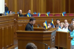 President Zelensky names three priorities for new Cabinet