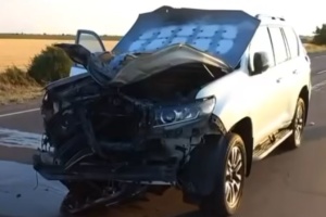 Російський дрон атакував автомобіль головного рабина Херсона