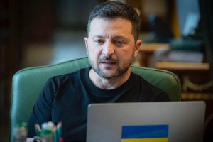 Zelensky talks with Macron on air defense missiles, interceptor drones, pilots for Mirage jets