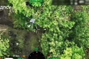 Ukrainian drones strike six Russian positions in Sumy region
