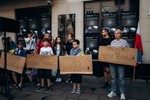 W Warszawie odbyła się akcja wsparcia ukraińskich instytucji antykorupcyjnych