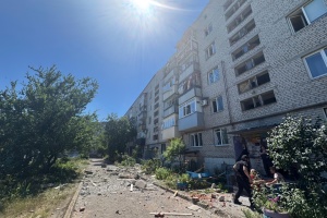 Russian strikes kill two civilians, injure 14 others in Kostiantynivka