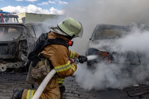 Fires caused by Russian airstrikes extinguished in Kharkiv