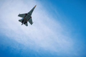 In Russia, SU-27UB fighter jet was destroyed at Armavir airfield